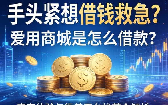 手头紧想借钱救急？爱用商城怎么样借款？真实体验与靠谱平台推荐全解析