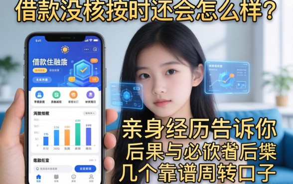app上借款没按时还会怎么样？亲身经历告诉你后果与几个靠谱周转口子