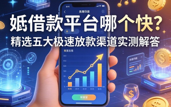 app借款平台哪个快？精选五大极速放款渠道实测解答