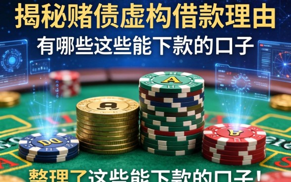 揭秘赌债虚构借款理由有哪些，整理了这些能下款的口子