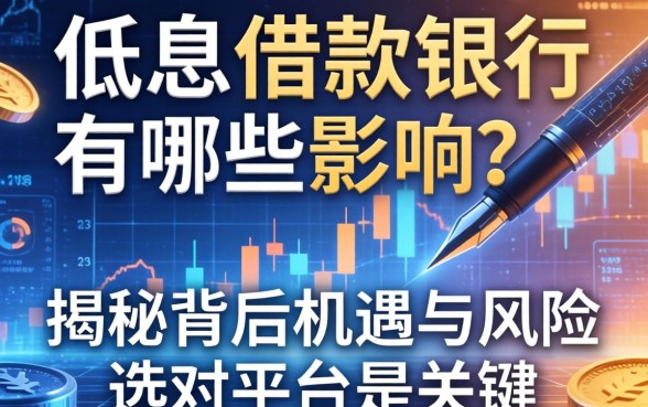 低息借款银行有哪些影响？揭秘背后机遇与风险，选对平台是关键