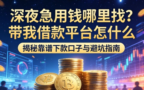 深夜急用钱哪里找？带我借款平台怎么样？揭秘靠谱下款口子与避坑指南