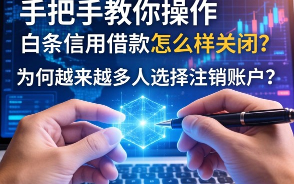 手把手教你操作：白条信用借款怎么样关闭？为何越来越多人选择注销账户？