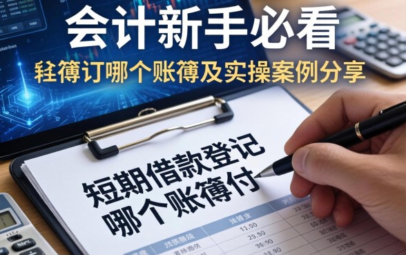 会计新手必看：短期借款登记在哪个账簿及实操案例分享