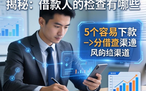 揭秘对借款人的检查有哪些，分享5个容易下款的渠道
