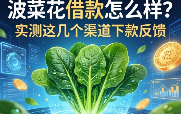 波菜花借款怎么样？实测这几个渠道下款反馈