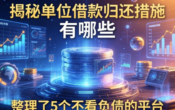 揭秘单位借款归还措施有哪些，整理了5个不看负债的平台