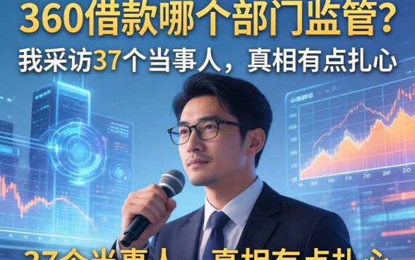 360借款哪个部门监管？我采访了37个当事人，真相有点扎心