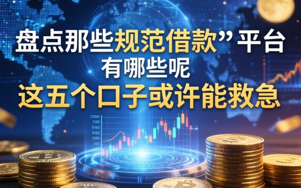 盘点那些不规范借款平台有哪些呢，这五个口子或许能救急
