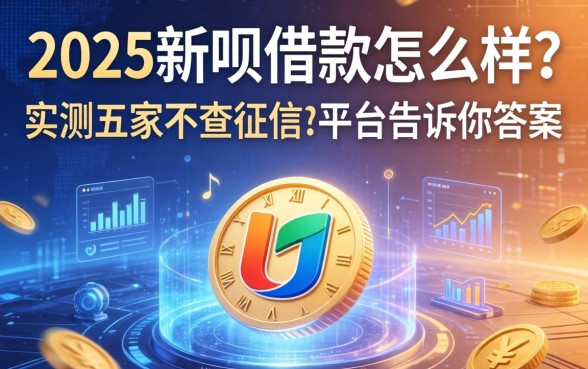 2025新呗借款怎么样？实测五家不查征信的平台告诉你答案