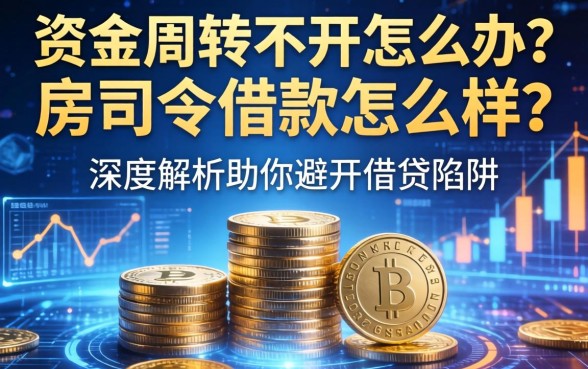 资金周转不开怎么办？房司令借款怎么样？深度解析助你避开借贷陷阱