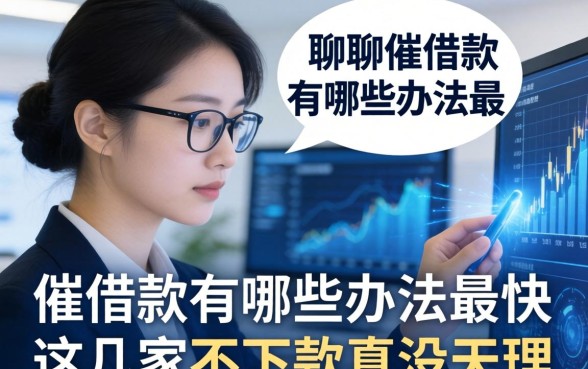 聊聊催借款有哪些办法最快，这几家不下款真没天理