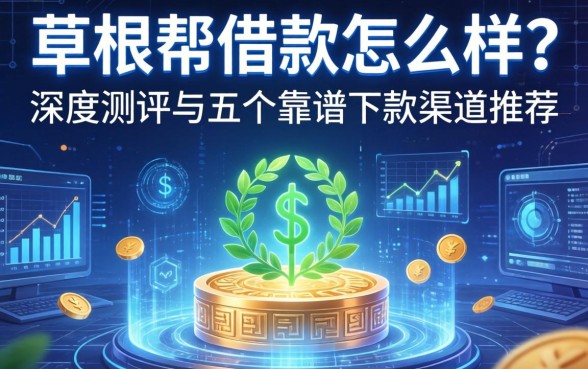草根帮借款怎么样？深度测评与五个靠谱下款渠道推荐