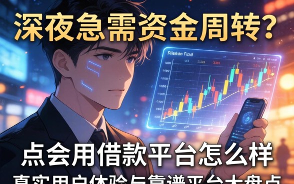 深夜急需资金周转？点会用借款平台怎么样？真实用户体验与靠谱平台大盘点
