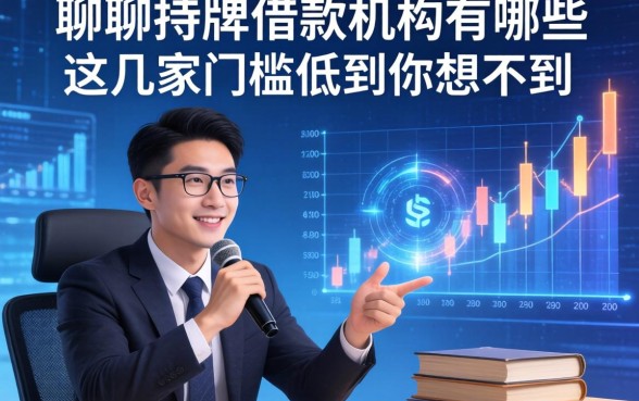 聊聊持牌借款机构有哪些，这几家门槛低到你想不到