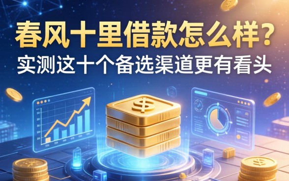 春风十里借款怎么样？实测这十个备选渠道更有看头