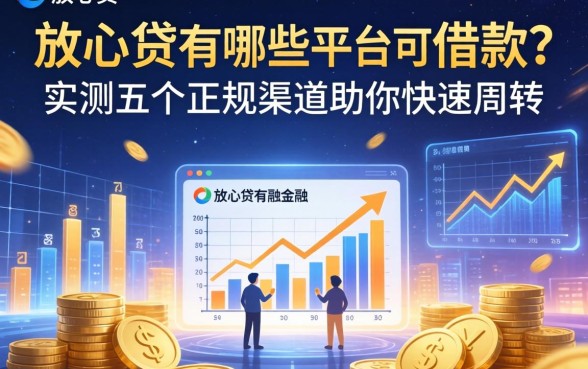 放心贷有哪些平台可借款？实测五个正规渠道助你快速周转