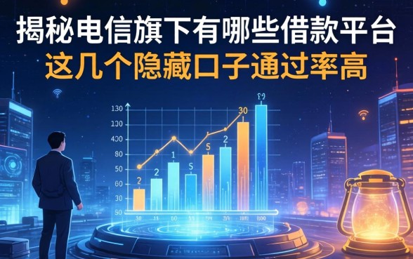 揭秘电信旗下有哪些借款平台，这几个隐藏口子通过率高