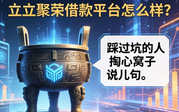 鼎立聚荣借款平台怎么样？一个踩过坑的人掏心窝子说几句