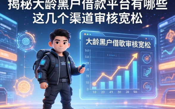 揭秘大龄黑户借款平台有哪些，这几个渠道审核宽松