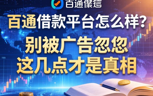 百通借款平台怎么样？别被广告忽悠，这几点才是真相