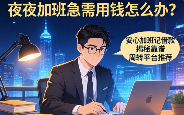 深夜加班急需用钱怎么办？安心加班记借款怎么样？揭秘靠谱周转平台推荐