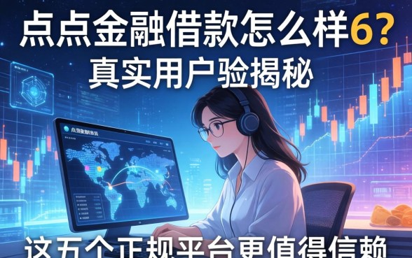 点点金融借款怎么样6？真实用户体验揭秘，这五个正规平台更值得信赖
