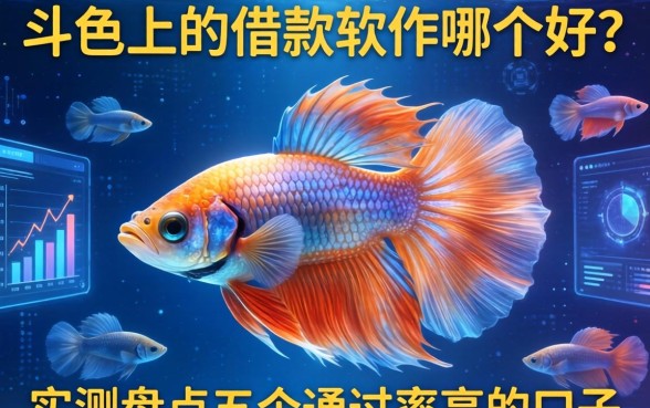 斗鱼上的借款软件哪个好？实测盘点五个通过率高的口子