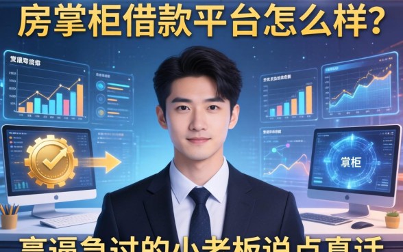 房掌柜借款平台怎么样？一个被逼急过的小老板说点真话