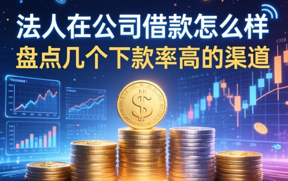 法人在公司借款怎么样？盘点几个下款率高的渠道