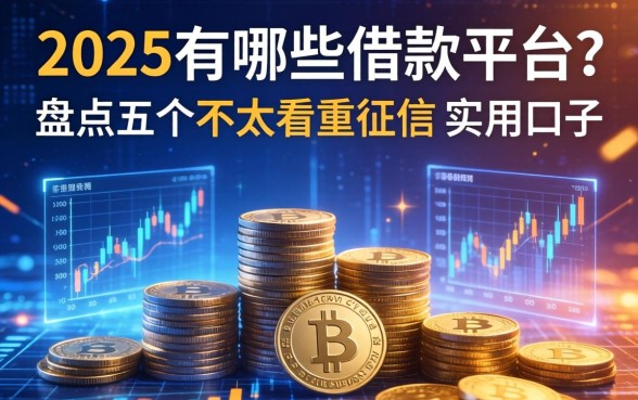 2025有哪些借款平台？盘点五个不太看重征信的实用口子