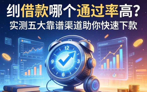 app借款哪个通过率高？实测五大靠谱渠道助你快速下款