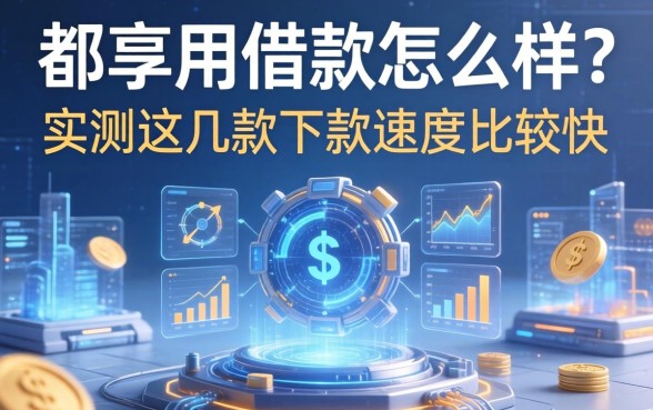都享用借款怎么样？实测这几款下款速度比较快