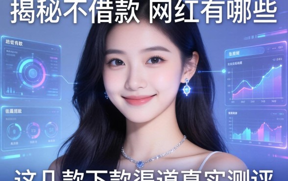 揭秘不借款的网红有哪些名字，这几款下款渠道真实测评