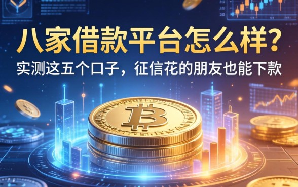 八家借款平台怎么样？实测这五个口子，征信花的朋友也能下款