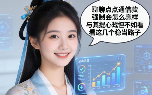 聊聊点点通借款强制会怎么样，与其提心吊胆不如看看这几个稳当路子