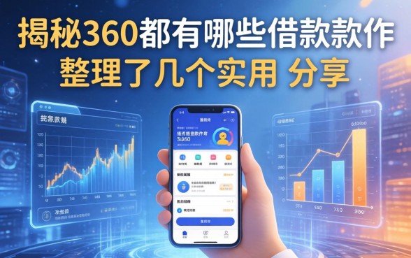 揭秘360都有哪些借款软件，整理了几个实用的分享