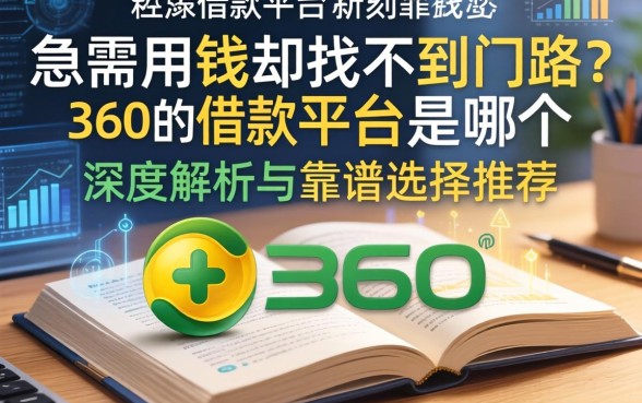 急需用钱却找不到门路？360的借款平台是哪个？深度解析与靠谱选择推荐