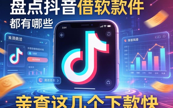 盘点抖音的借款软件都有哪些，亲测这几个下款快