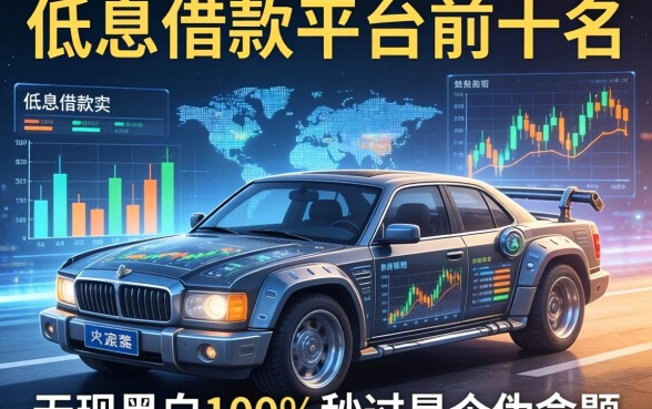 我翻遍了低息借款平台前十名，发现无视黑白100%秒过是个伪命题