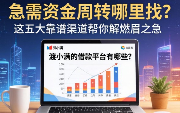 急需资金周转哪里找？渡小满的借款平台有哪些？这五大靠谱渠道帮你解燃眉之急