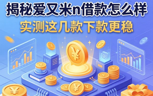 揭秘爱又米n借款怎么样，实测这几款下款更稳