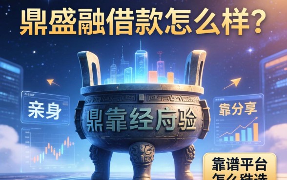 鼎盛融借款怎么样？亲身经历分享，靠谱平台怎么选？