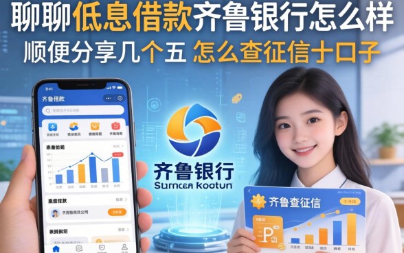 聊聊低息借款齐鲁银行怎么样，顺便分享几个不怎么查征信的口子
