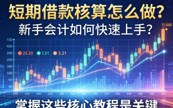 短期借款核算怎么做？新手会计如何快速上手？掌握这些核心教程是关键