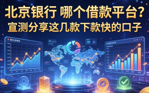 北京银行是哪个借款平台？实测分享这几款下款快的口子