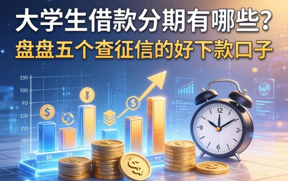 大学生借款分期有哪些？盘点五个不查征信的好下款口子