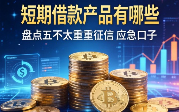 短期借款产品有哪些？盘点五个不太看重征信的应急口子