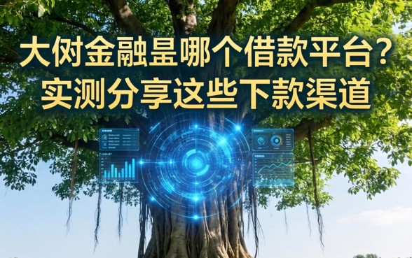 大树金融是哪个借款平台？实测分享这些下款渠道