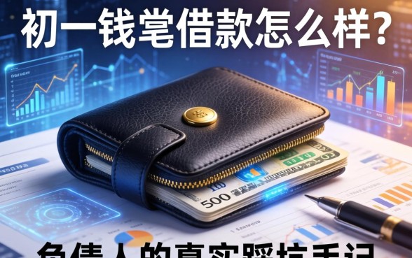 初一钱包借款怎么样？一个负债人的真实踩坑手记